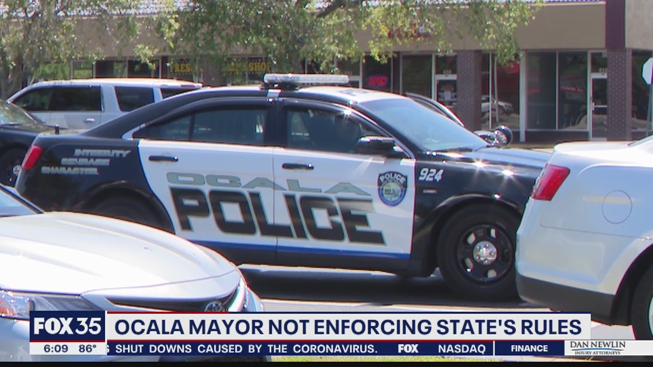 Ocala mayor refuses to follow state guidelines for reopening