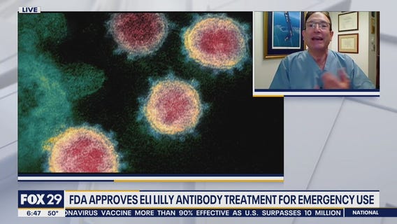 FDA approves Eli Lilly antibody treatment for emergency use