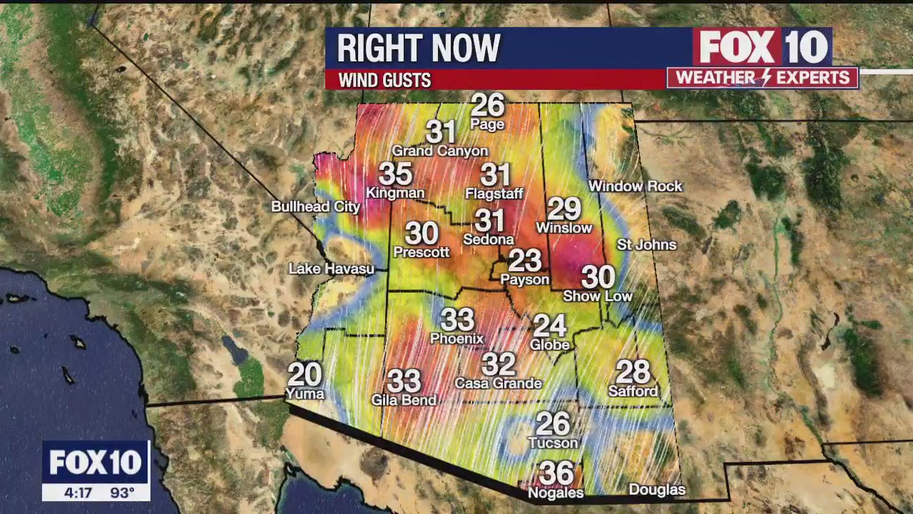 4PM Weather Forecast - 5/1/2023