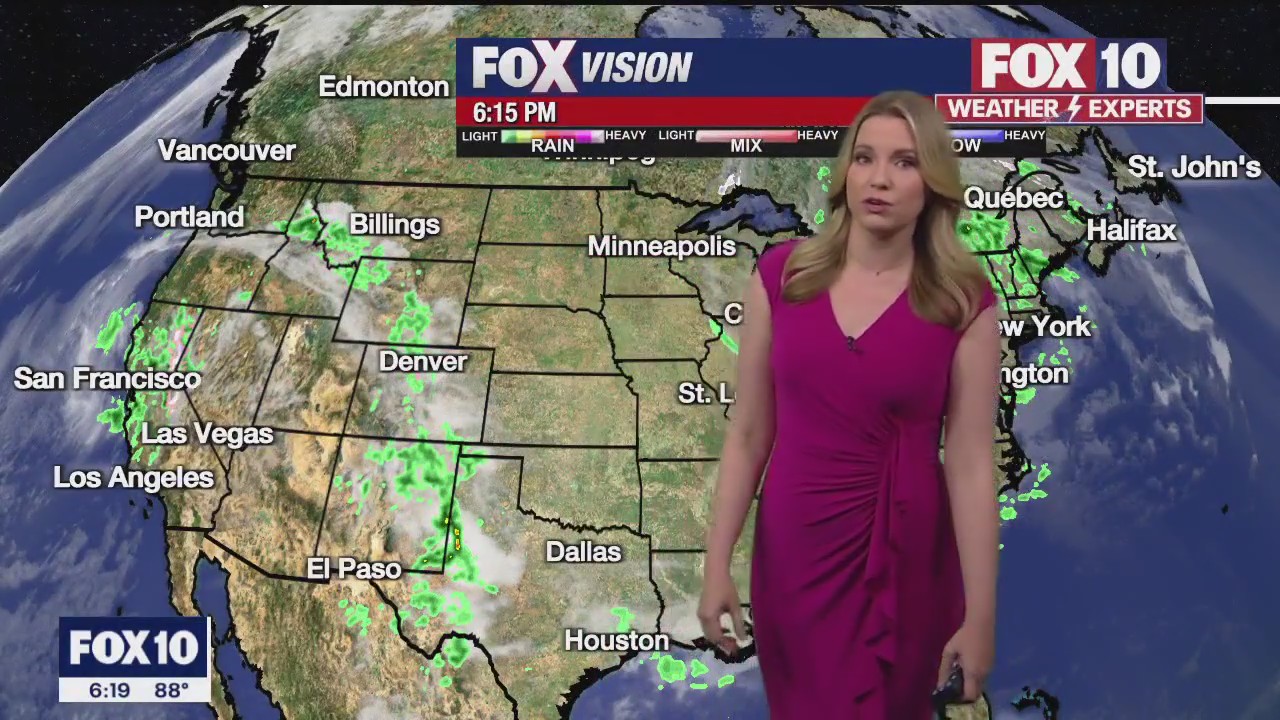 6PM Weather Forecast - 5/2/2023