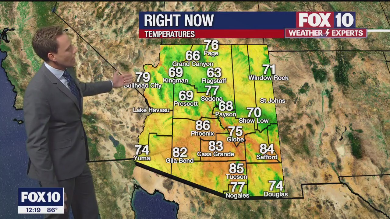 Noon Weather Forecast - 5/3/23