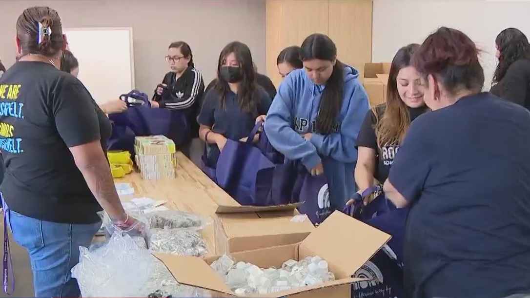 Goodie bags made for Phoenix school teachers