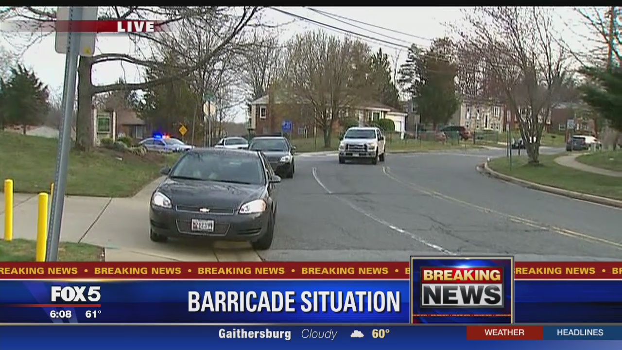 Phone call sparks barricade situation in Fort Washington