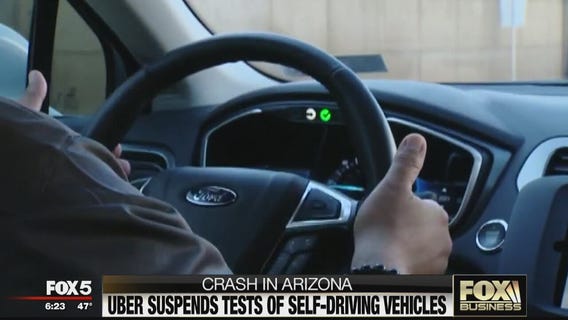 FOX Business Beat: Uber suspends tests of self-driving vehicles; Lyft charity 'round-up'