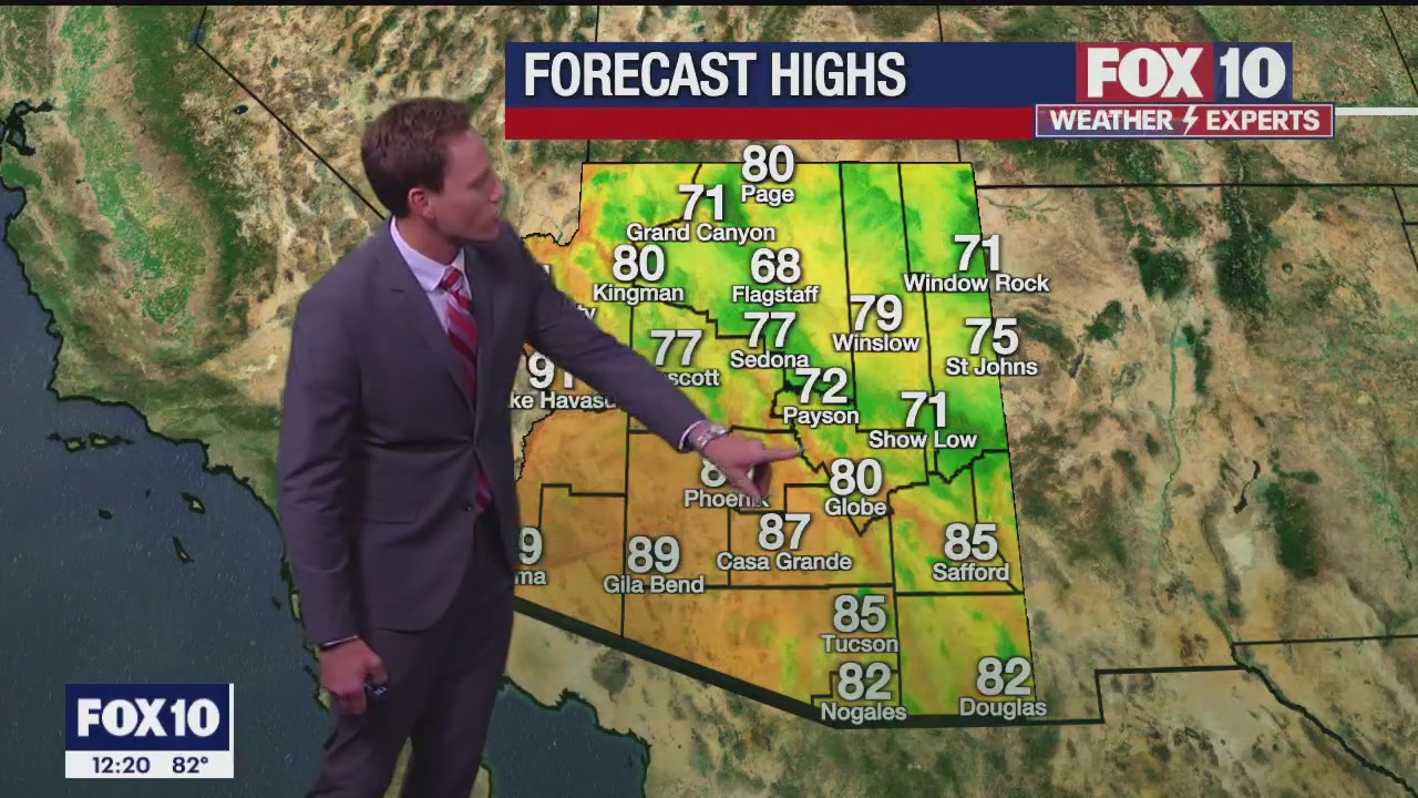 Noon Weather Forecast - 5/11/23