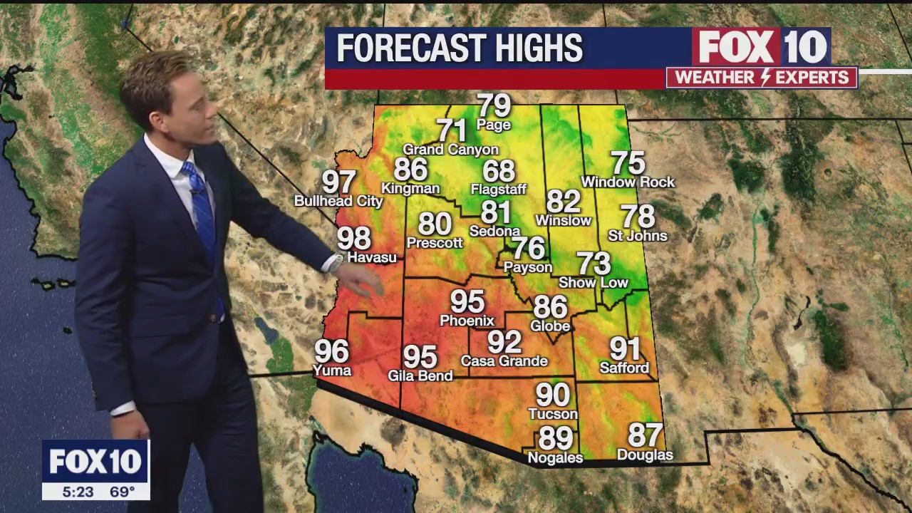 Morning Weather Forecast - 5/12/23