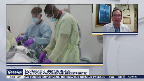 CDC to meet Tuesday to decide how coronavirus vaccine will be distributed