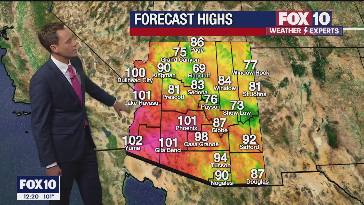 Noon Weather Forecast - 5/16/23