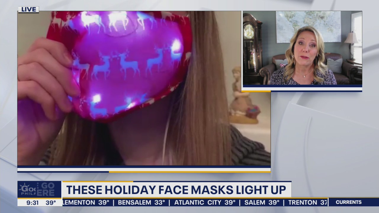 Festive face masks for the holiday season