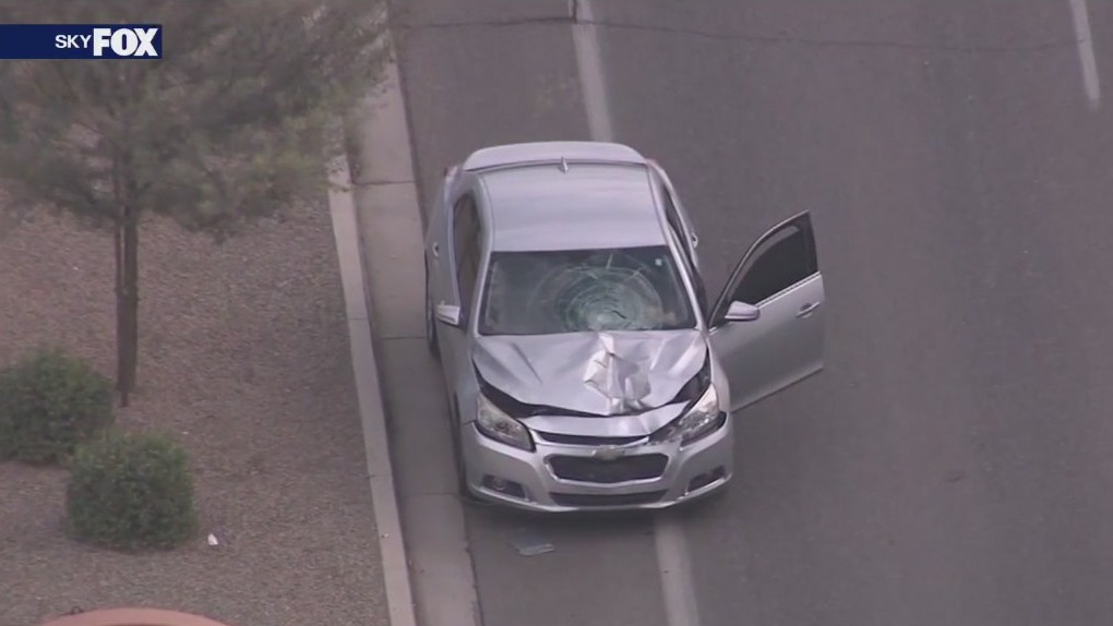 Man dies after being hit by car in Phoenix