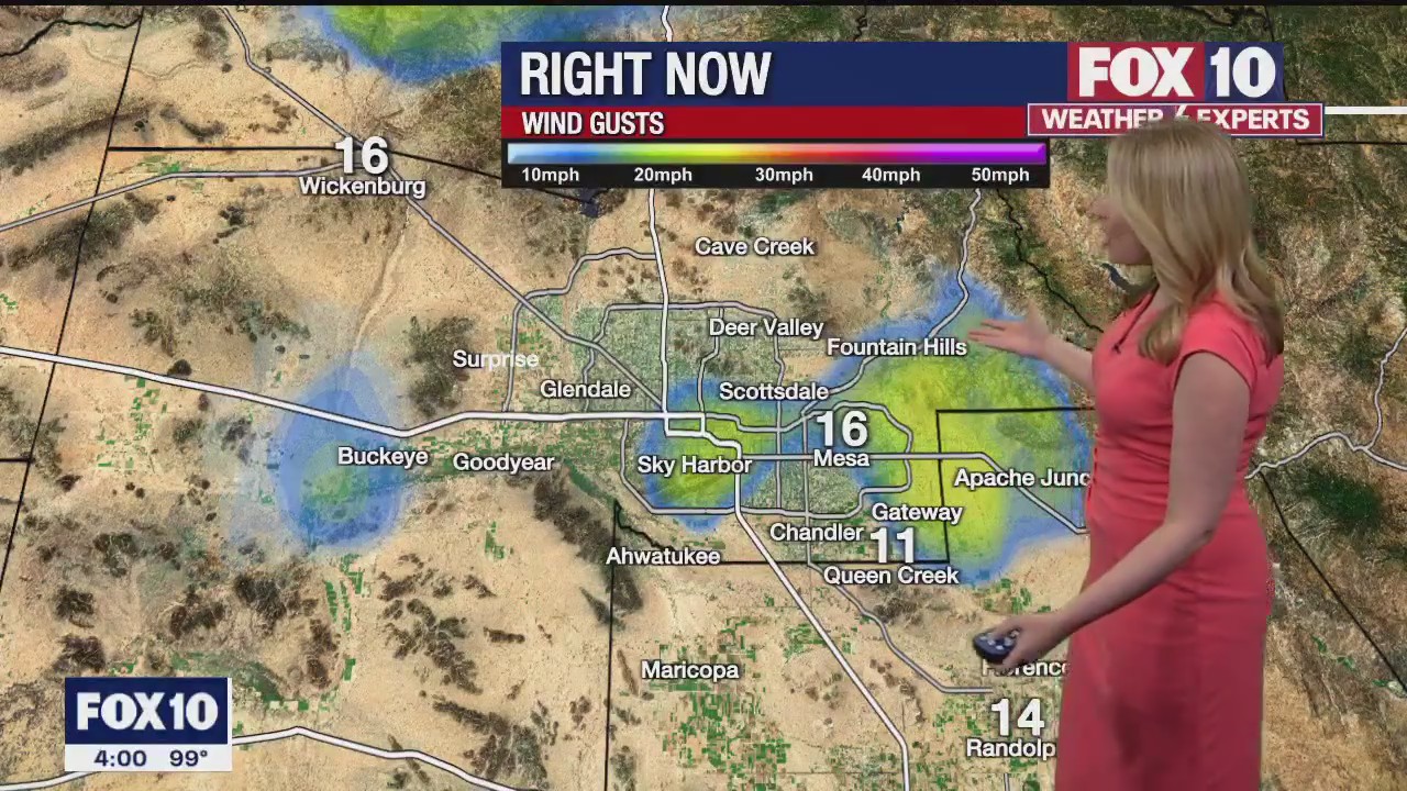 4 p.m. Weather Forecast - 5/17/23