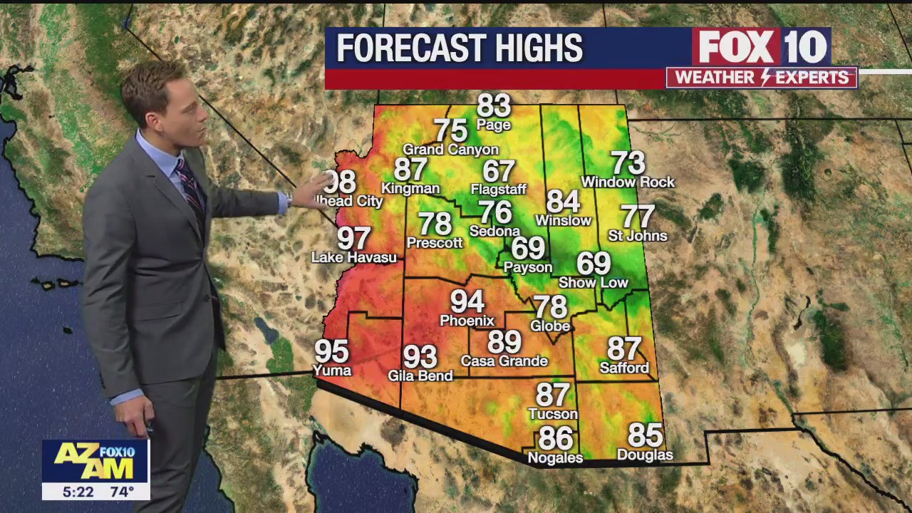 Morning Weather Forecast - 5/19/2023