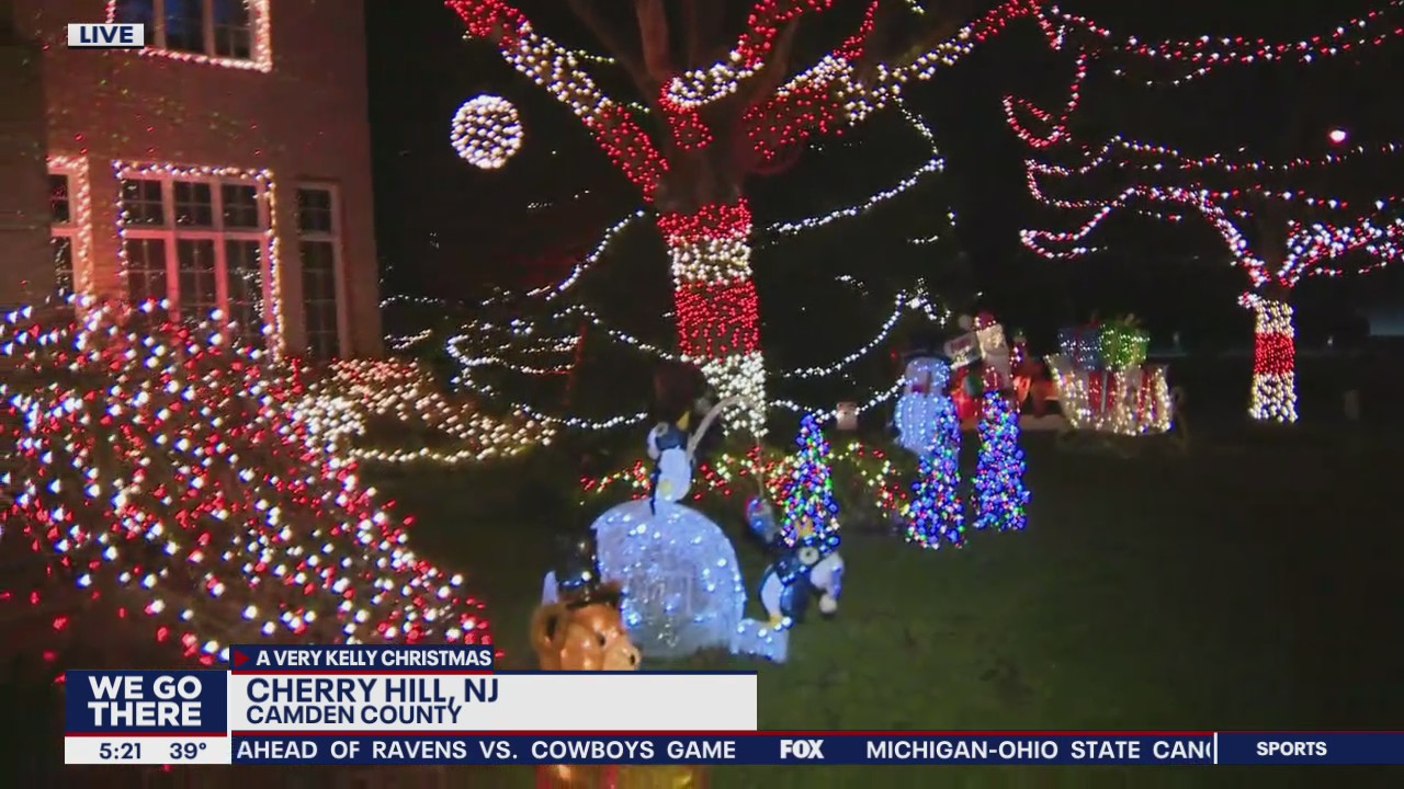 A Very Kelly Christmas: Lights Galore in Cherry Hill