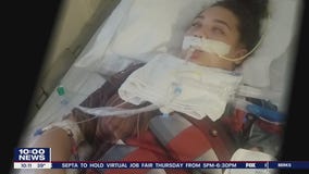 Philly Police Dept dispatcher spreads encephalitis awareness as daughter battles disease in ICU