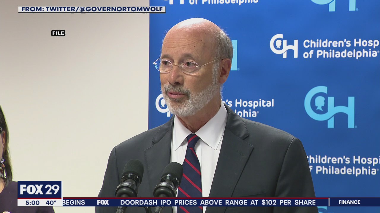 Pennsylvania Gov. Tom Wolf tests positive for COVID-19