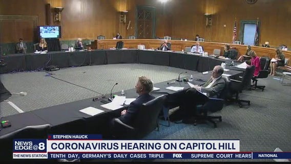 Coronavirus hearing o Capitol Hill