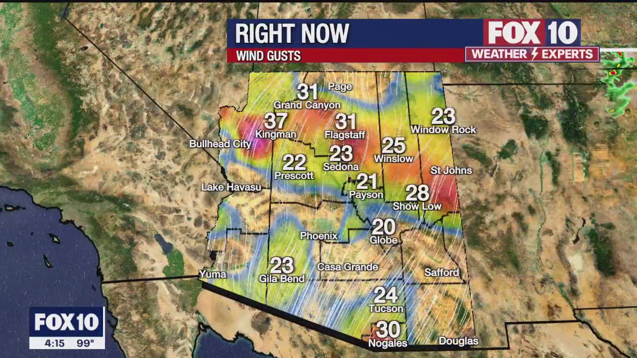 4PM Weather Forecast - 5/25/2023