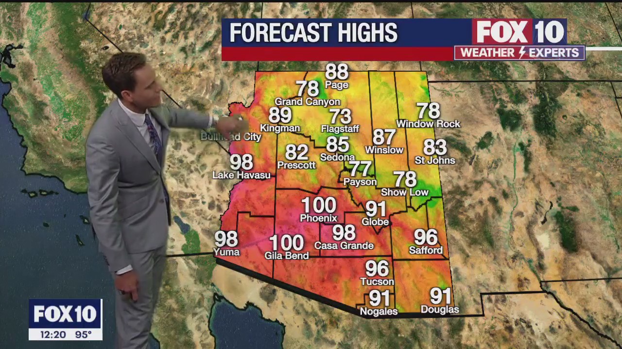 Noon Weather Forecast - 5/23/23