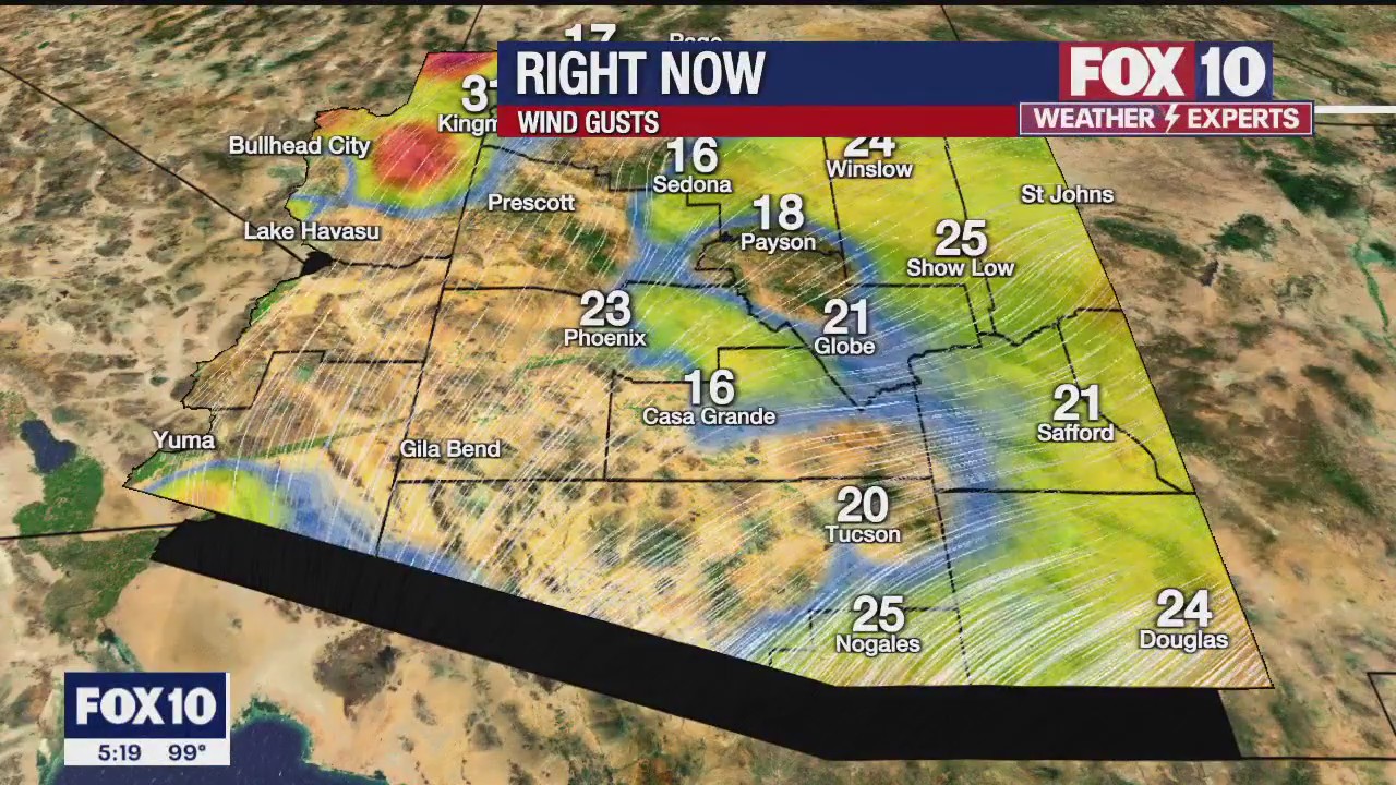5PM Weather Forecast - 5/24/2023