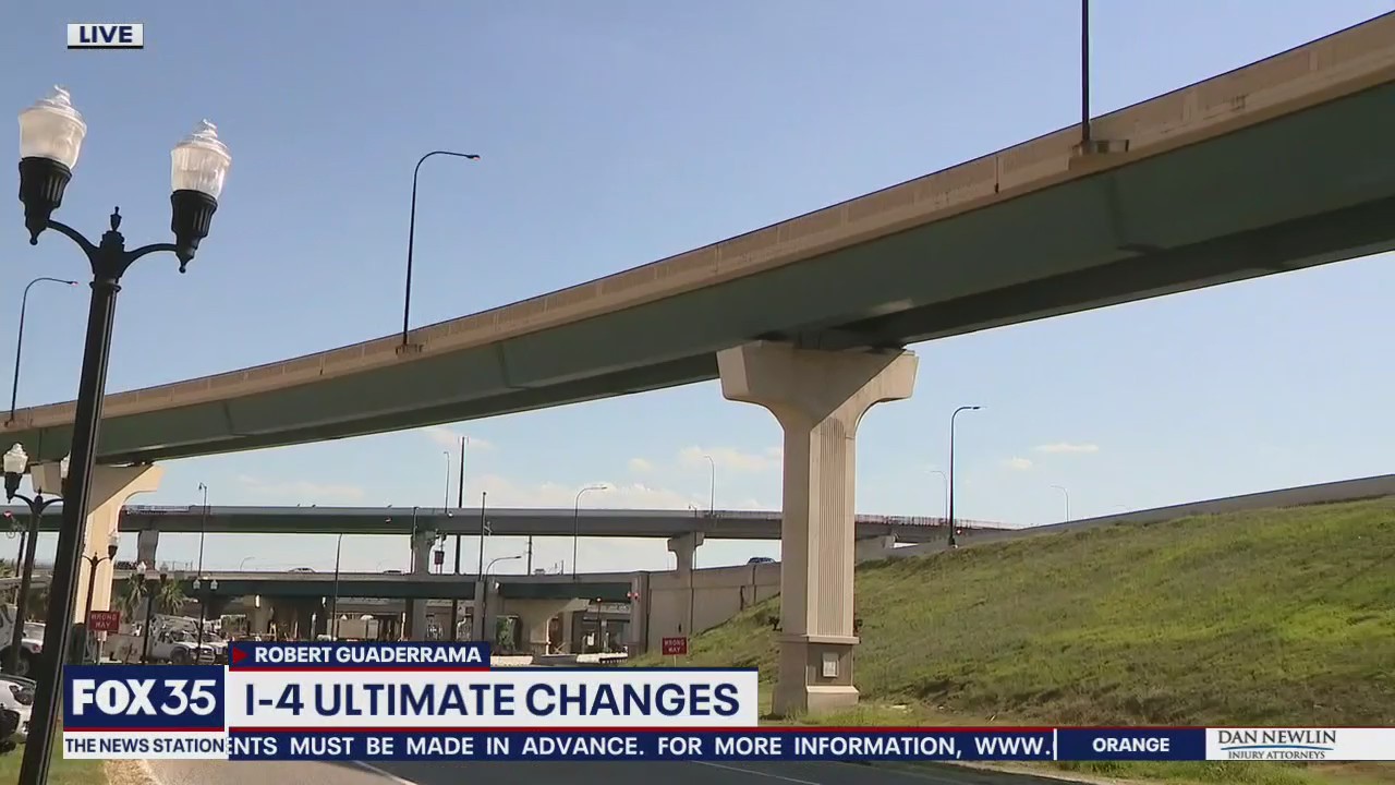 Work ramps up on Interstate 4 in Downtown Orlando