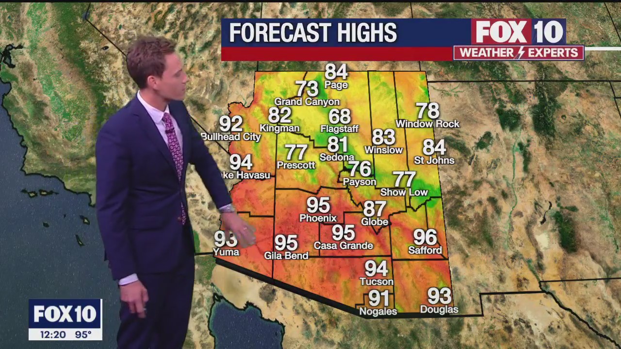 Noon Weather Forecast - 5/26/23