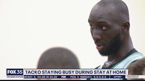 Tacko Fall staying busy lockdown