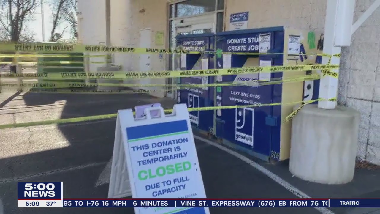 Some thrift store locations are forced to close their doors, due to record-setting donations