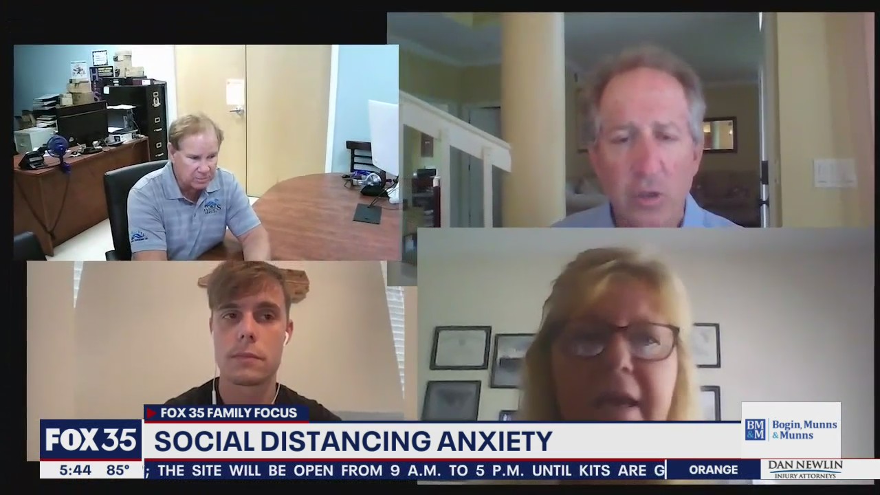 Social distancing creating anxiety