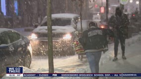 Many people in Philadelphia take the snowstorm in stride