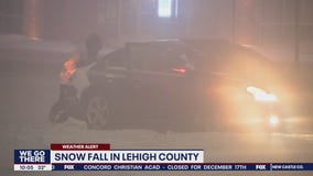 Lehigh Valley faces at least eight inches of wind-blown snow