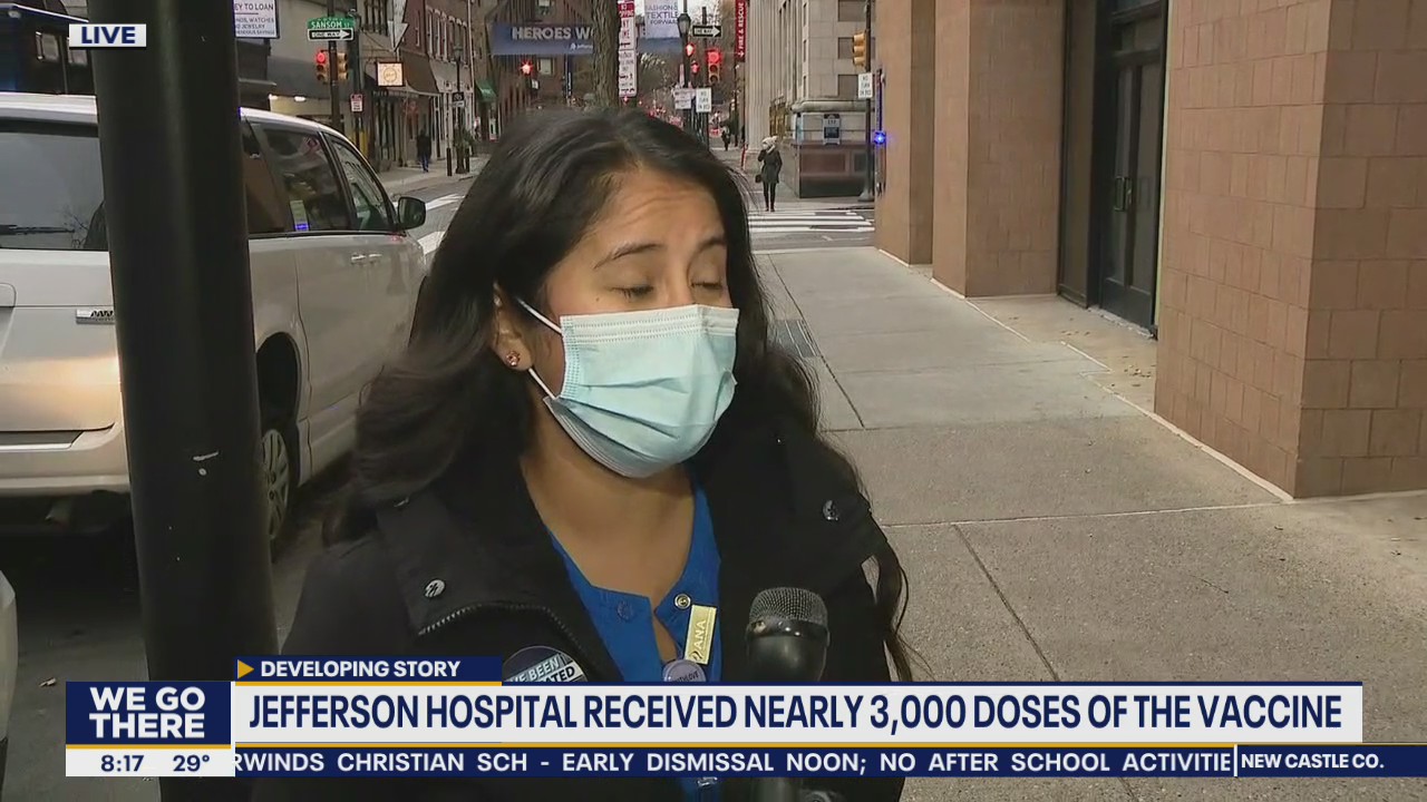 First recipient feels 'great' after receiving COVID-19 vaccination at Jefferson Hospital