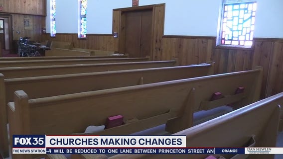 Churches making changes for reopening amid COVID-19