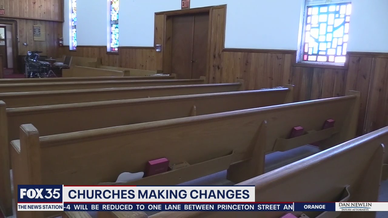 Churches making changes for reopening amid COVID-19
