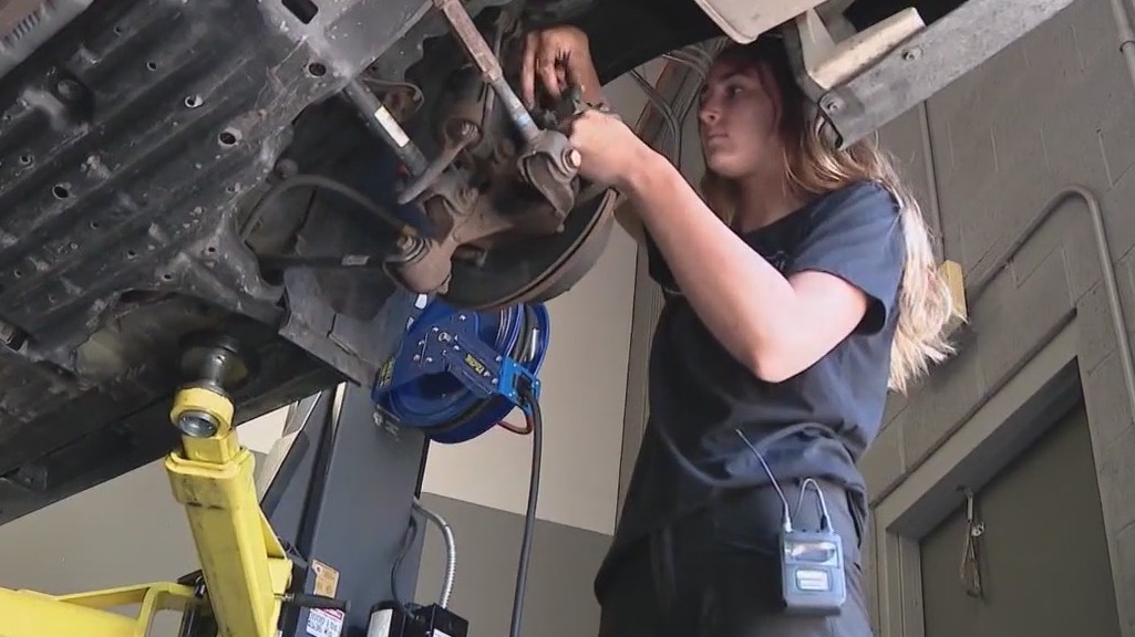 Hailey Hein has a need for speed, and she got it from her dad