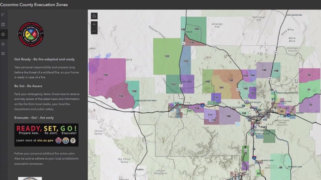 Flagstaff details all-hazard evacuation zones