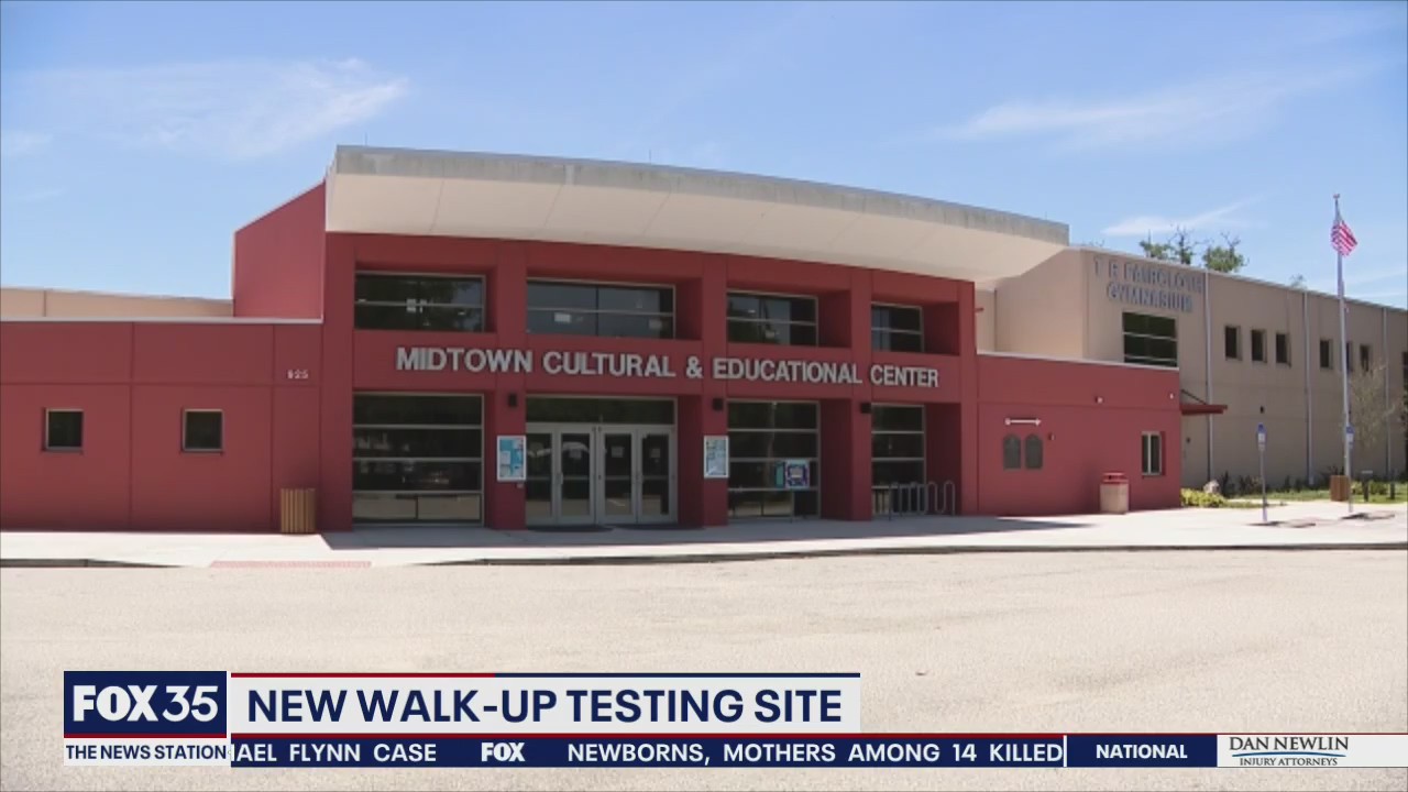 New coronavirus test site opening in Daytona Beach