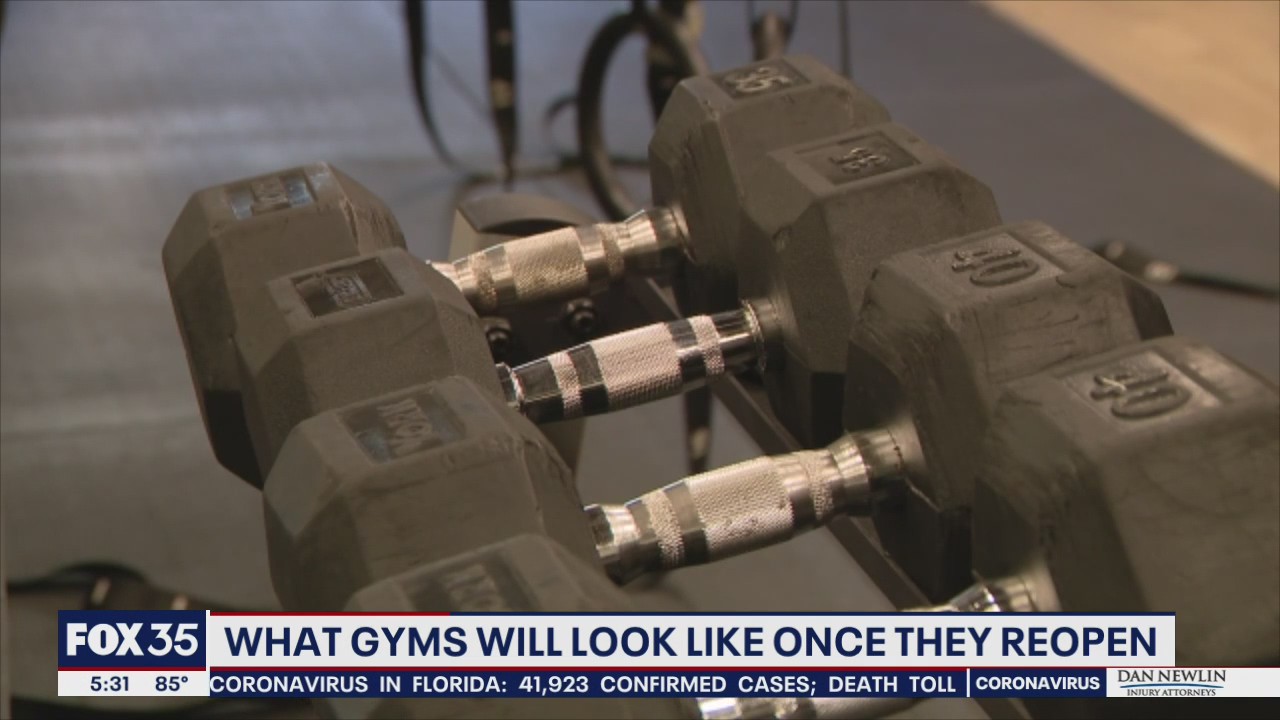 What gyms will look like once they reopen