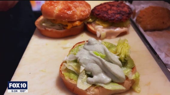 Arizona vegetarian restaurant ranks for top burger