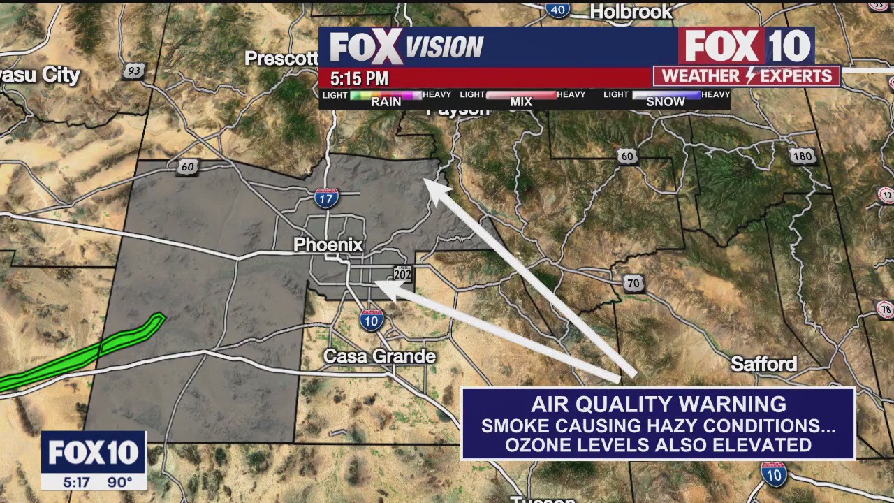 5 p.m. Weather Forecast - 6/1/23