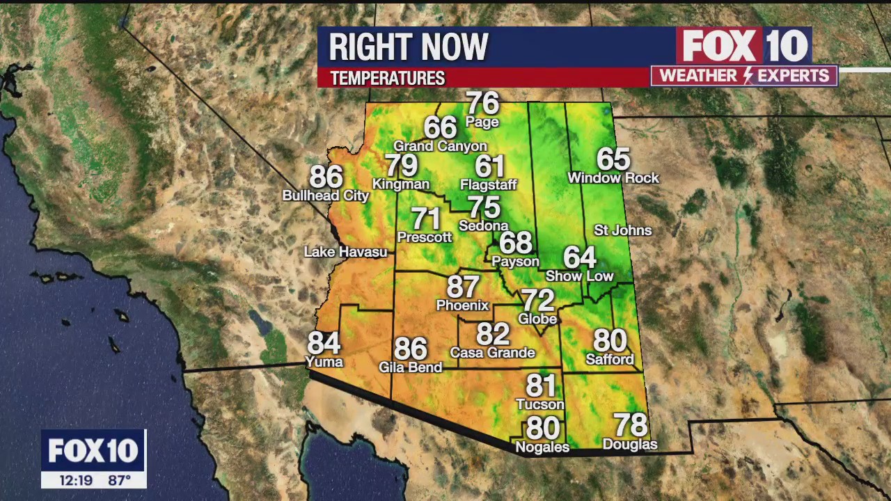 Noon Weather Forecast - 6/1/23