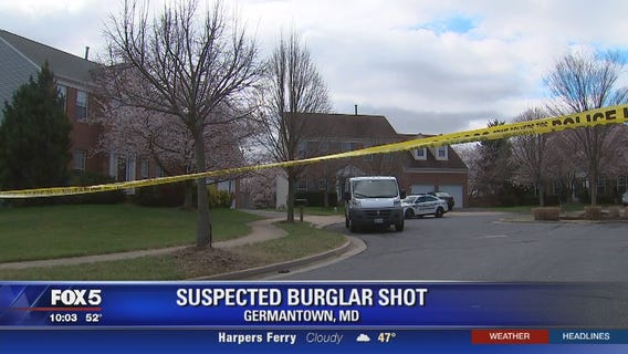 Suspected Burglar Shot