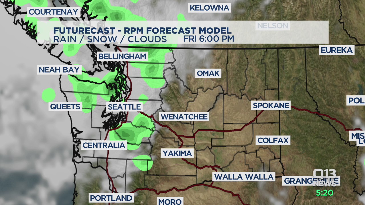 Q13 forecast for Thursday evening
