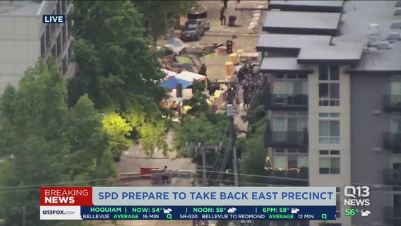 SPD moves in to dismantle the CHOP