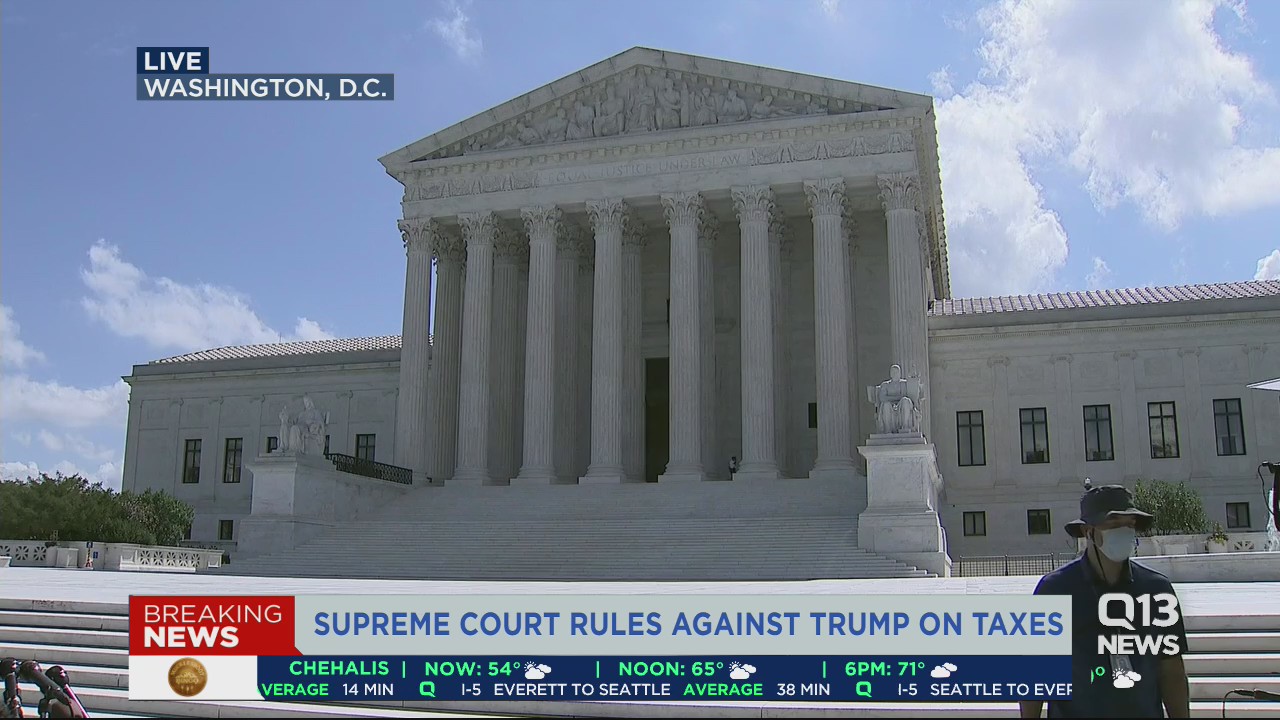 Supreme Court rules on Trump's tax returns