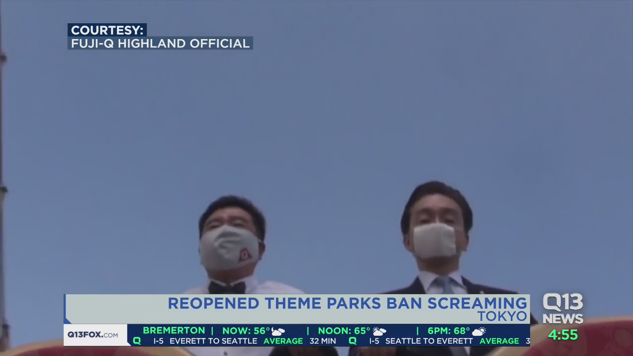 'Scream inside your heart': Theme parks ban screaming on roller coasters