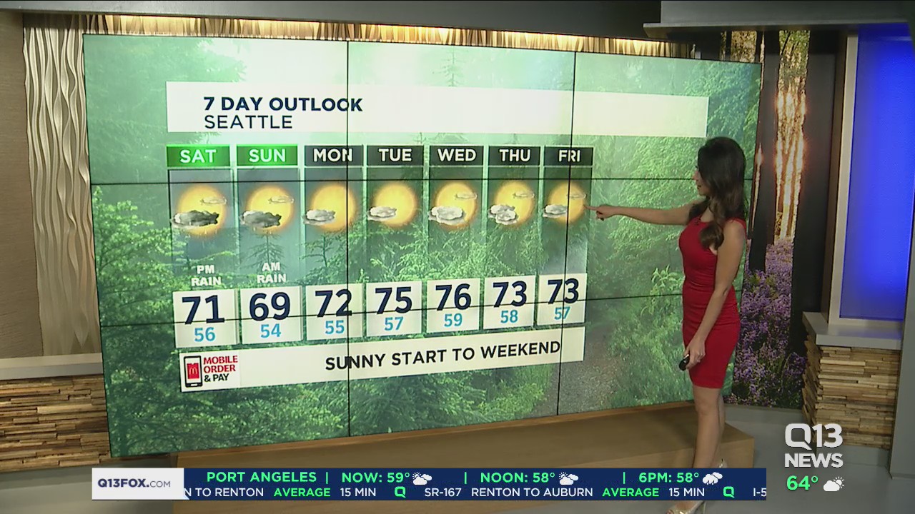 Grace Lim's Saturday afternoon forecast