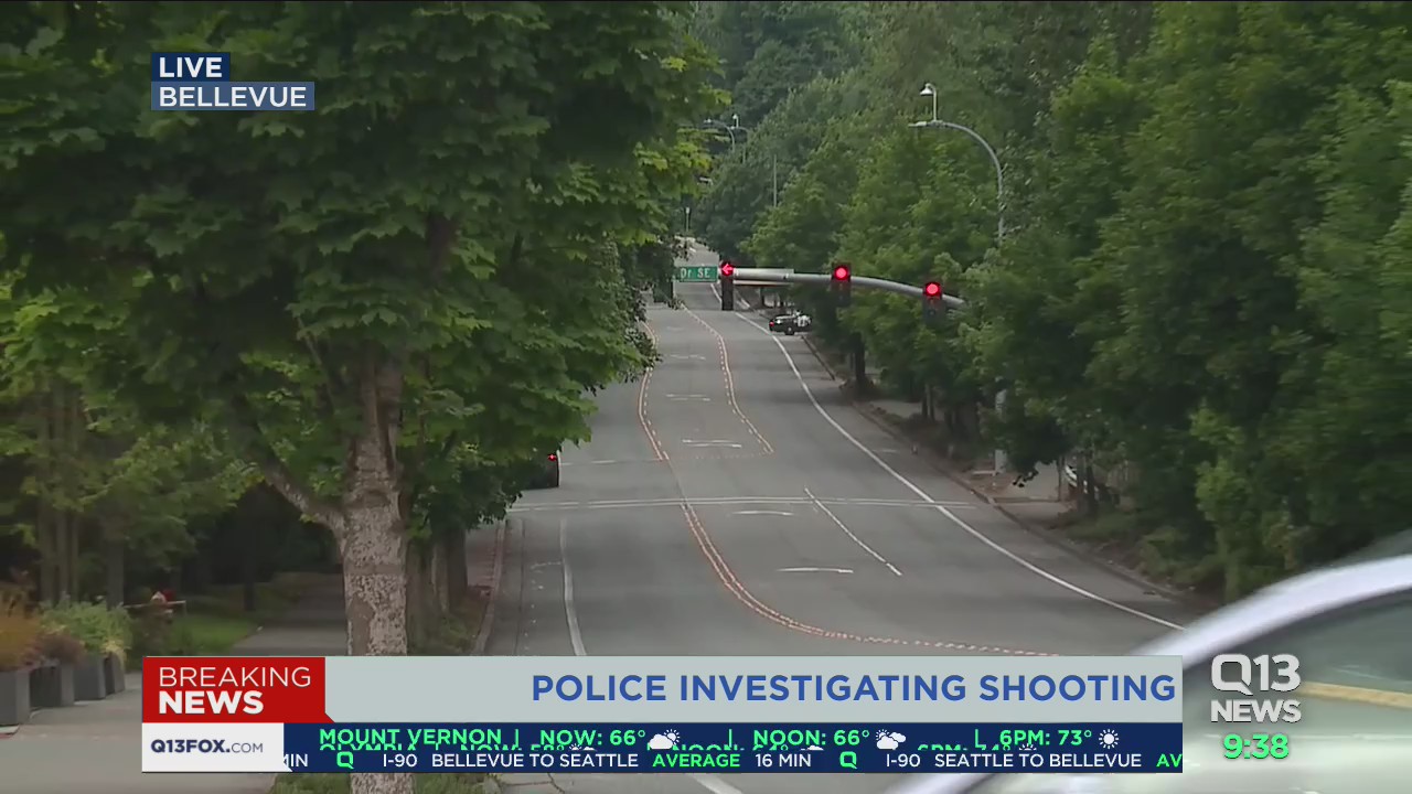 One injured, suspect sought after shooting in Bellevue