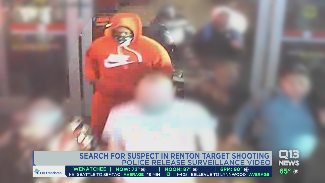 Search for suspect in Renton Target shooting