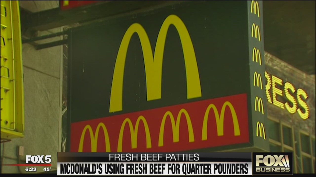 FOX Business Beat: McDonald's to use fresh beef for some patties; mad for March Madness