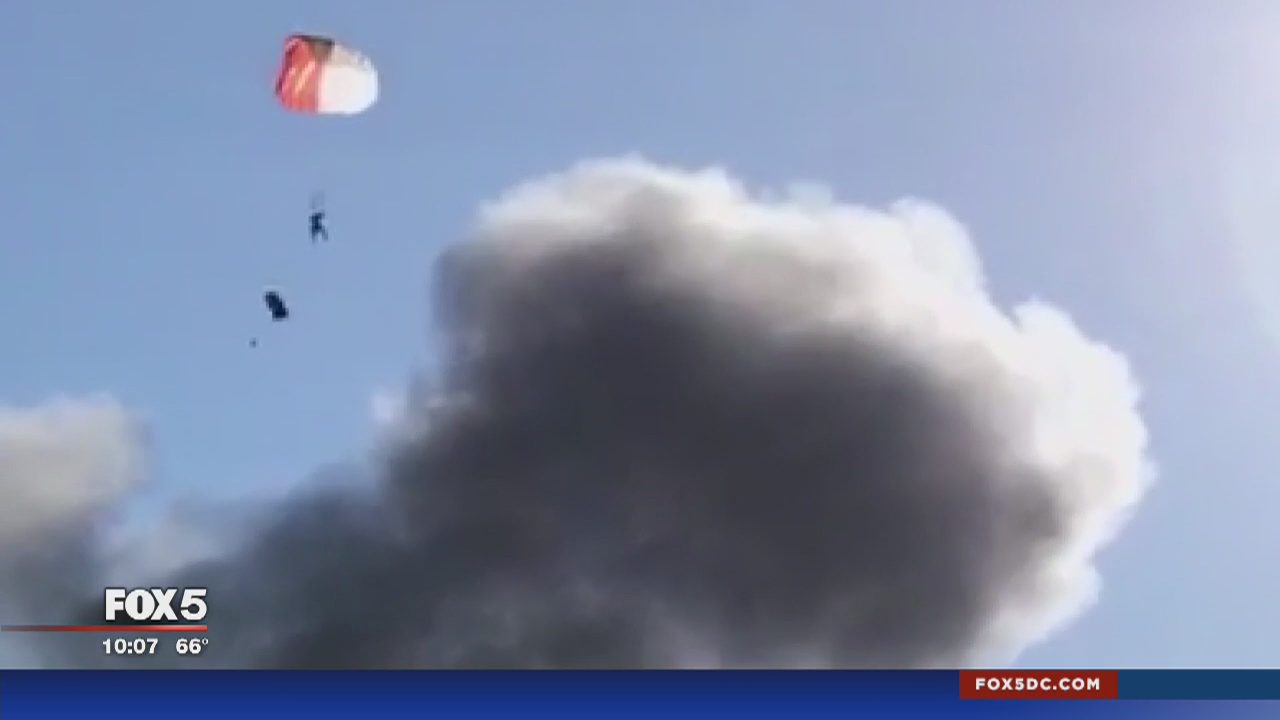 Mechanical issue causes pilot to eject from F-16 fighter jet before crash